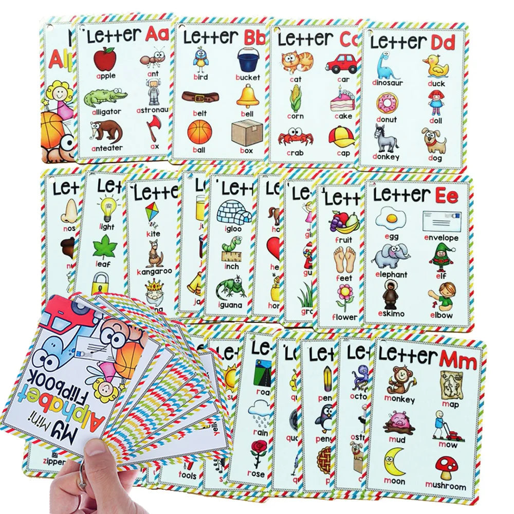 Tarjetas Montessori para Aprender Inglés – Juguetes Educativos para Niños