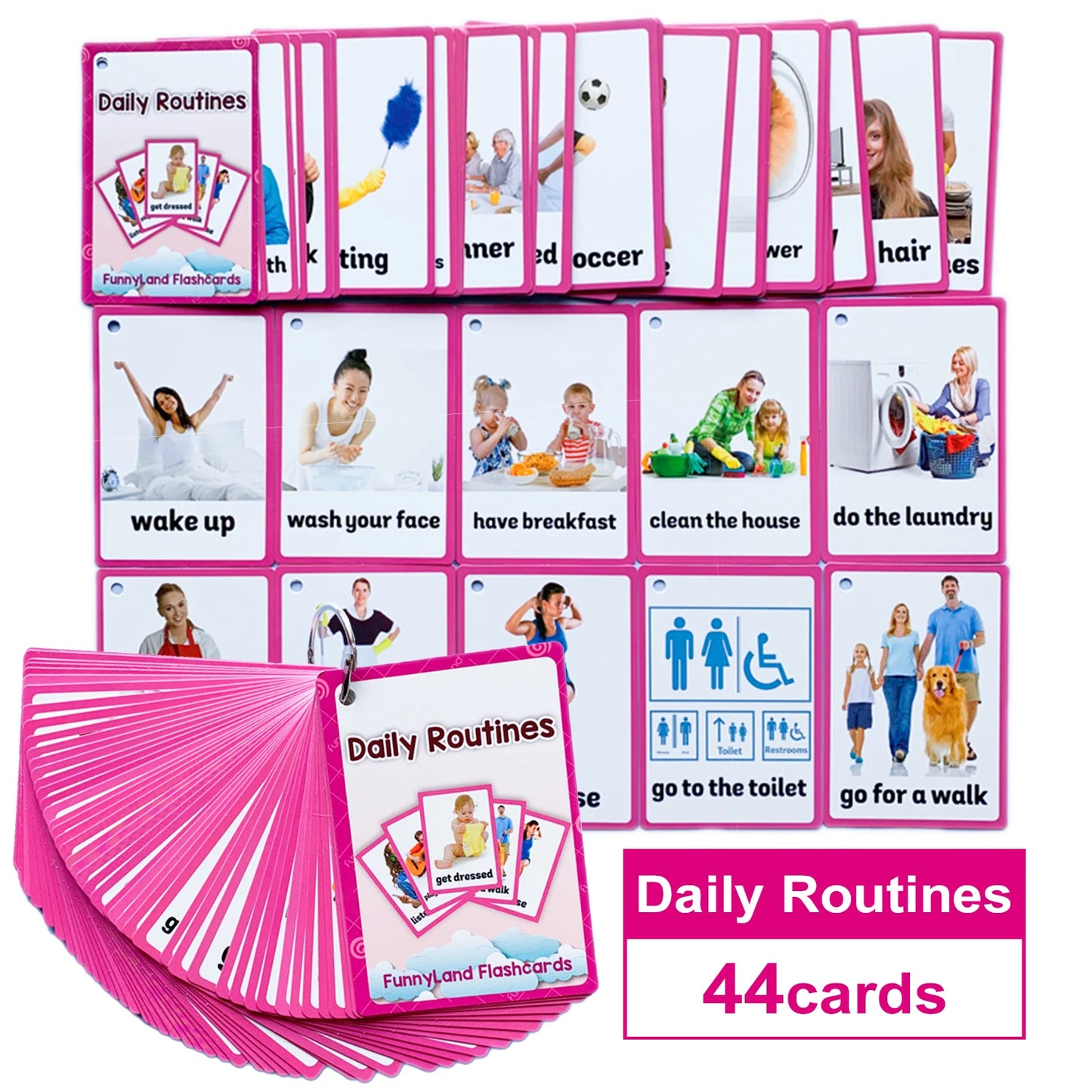 Tarjetas Montessori para Aprender Inglés – Juguetes Educativos para Niños