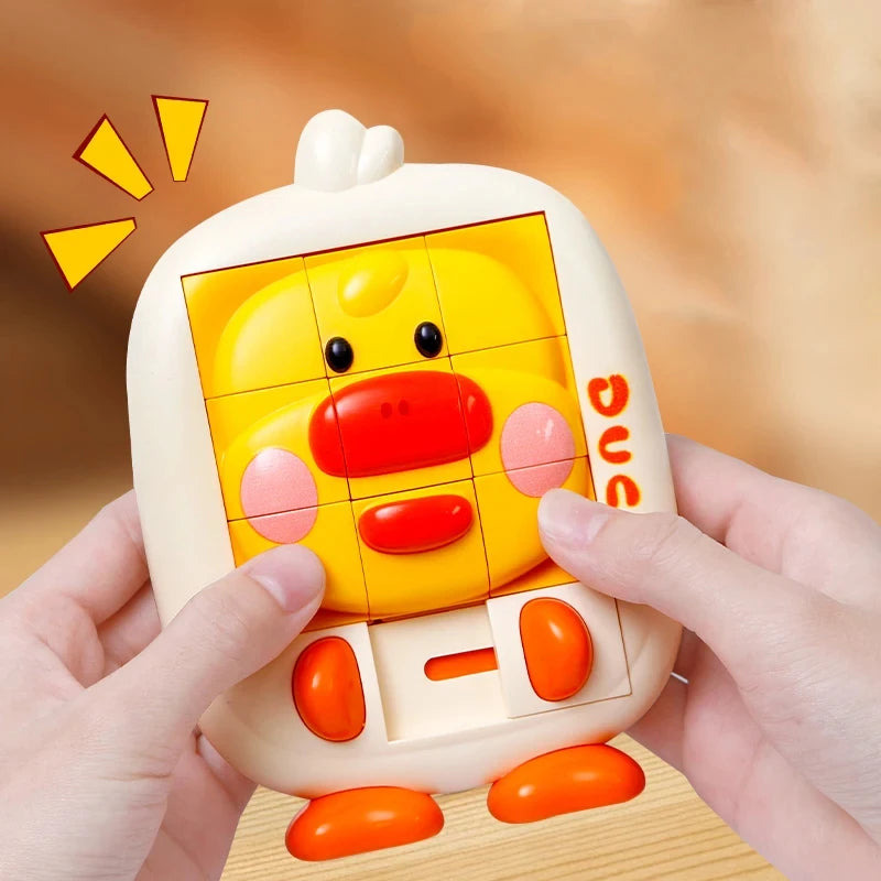 Rompecabezas 3D de Animales – Juego Educativo para Niños, 9 Rejillas de Pensamiento