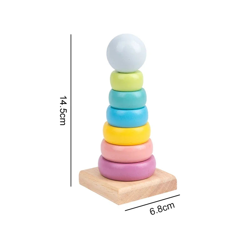 Juguetes de Madera Montessori para Bebés – Juguetes Educativos para el Desarrollo