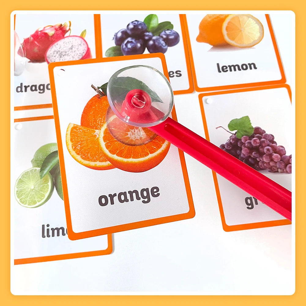 Tarjetas Montessori para Aprender Inglés – Juguetes Educativos para Niños
