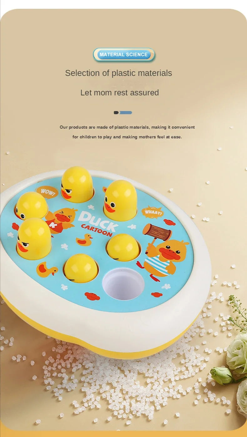 Juego Montessori de Martillo de Animales, Regalo de Cumpleaños Educativo para Bebés, Juego de Golpear para Niños y Padres.