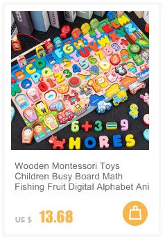 Rompecabezas 3D Montessori de 30 piezas – Juguete educativo de madera para niños