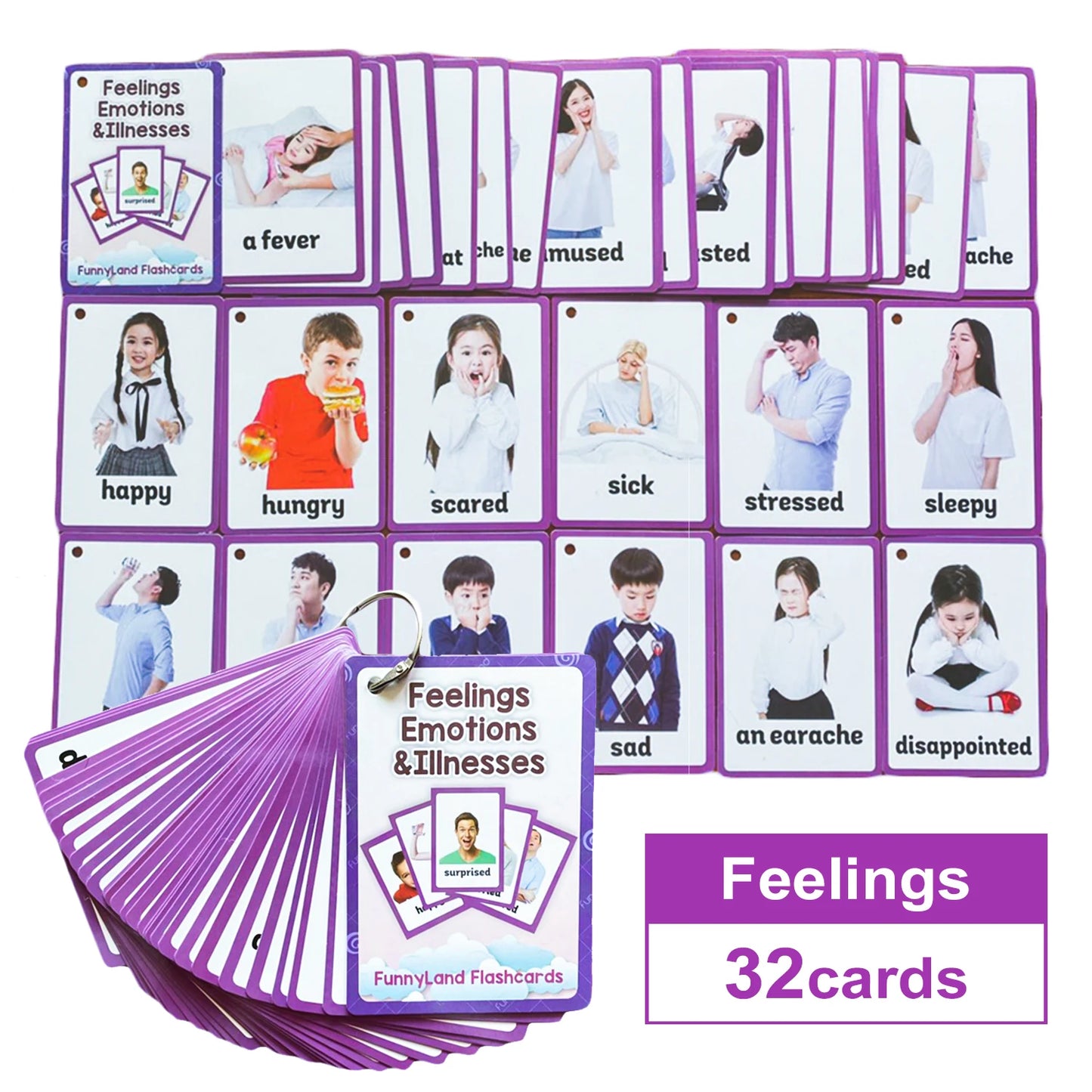 Tarjetas Montessori para Aprender Inglés – Juguetes Educativos para Niños