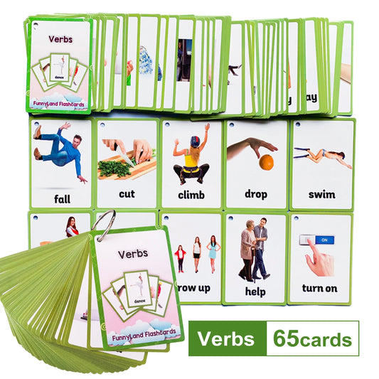 Tarjetas Montessori para Aprender Inglés – Juguetes Educativos para Niños
