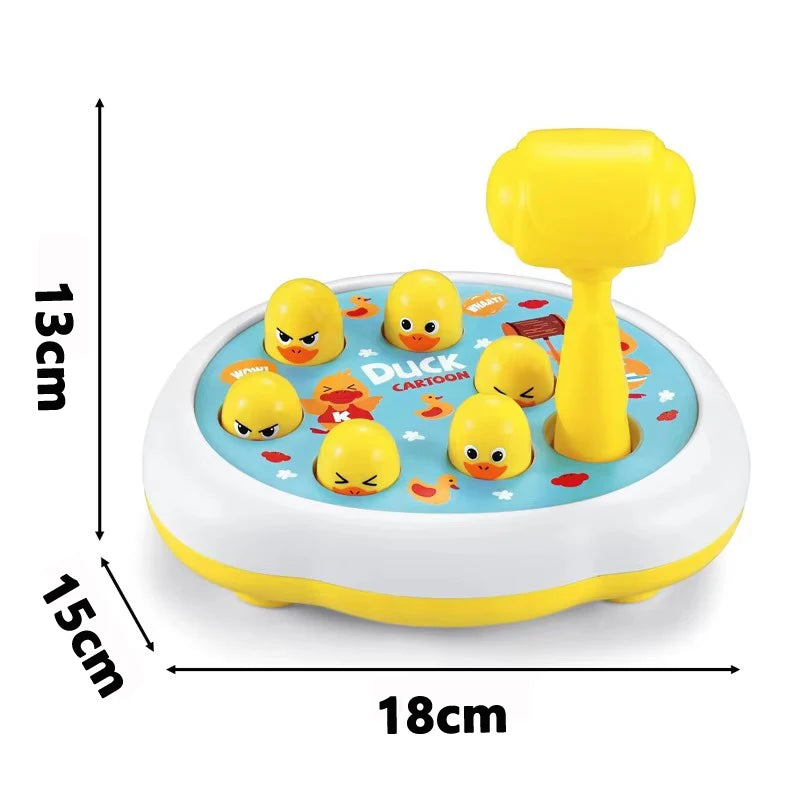 Juego Montessori de Martillo de Animales, Regalo de Cumpleaños Educativo para Bebés, Juego de Golpear para Niños y Padres.
