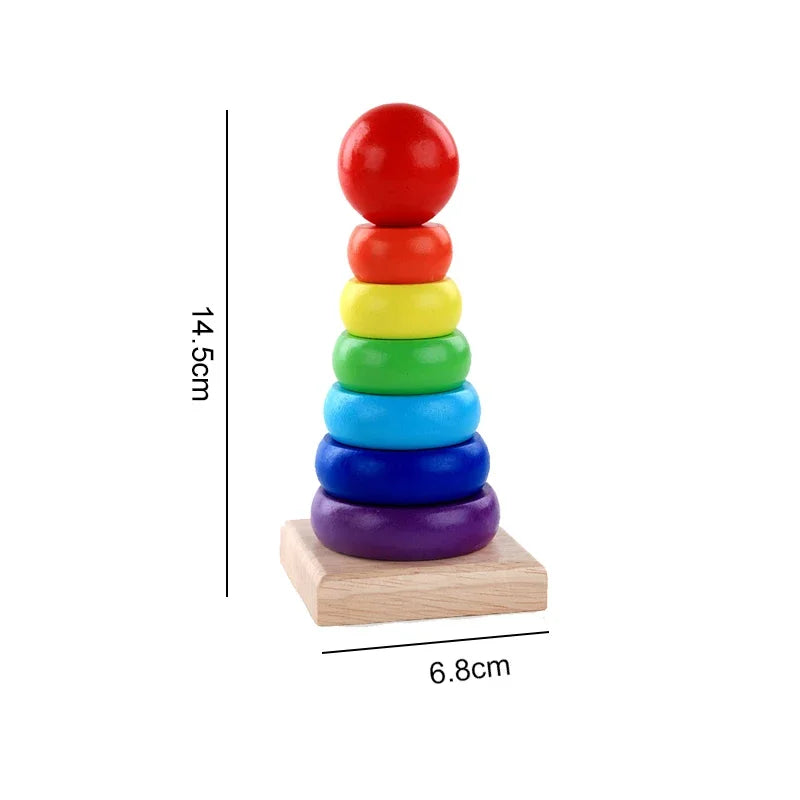Juguetes de Madera Montessori para Bebés – Juguetes Educativos para el Desarrollo