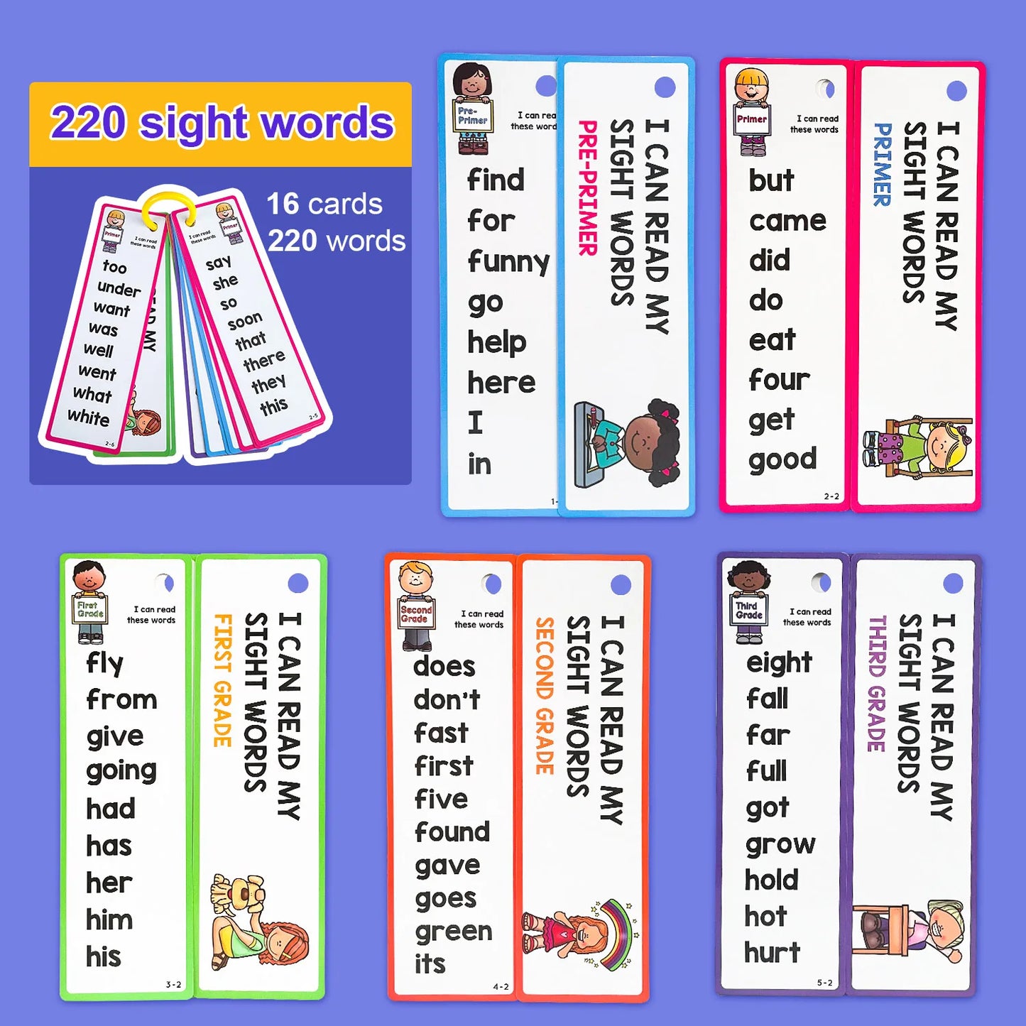 Tarjetas Montessori para Aprender Inglés – Juguetes Educativos para Niños