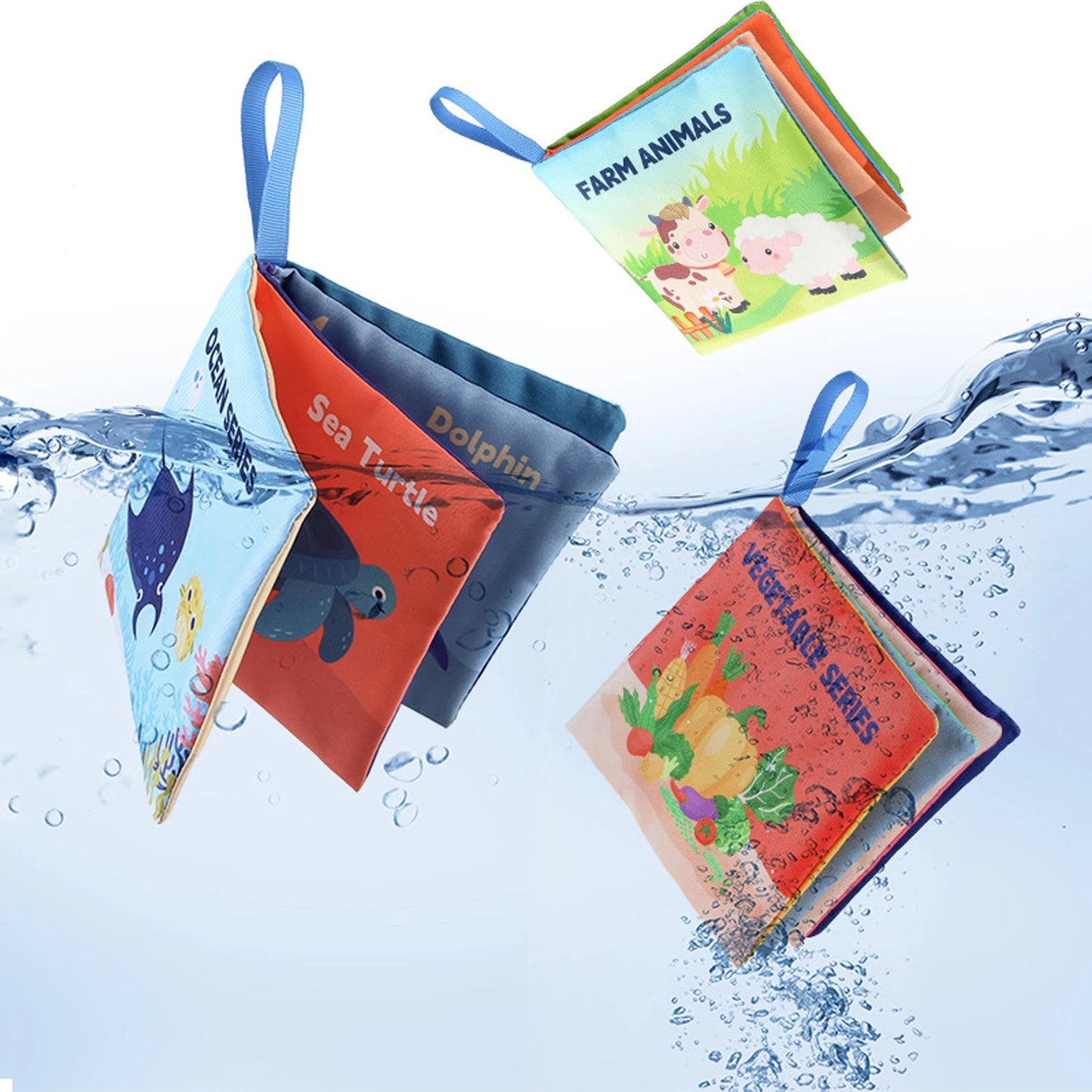 Libros Blandos Montessori para Bebés – 3D Táctil y de Alto Contraste, Juguetes Educativos Sensoriales
