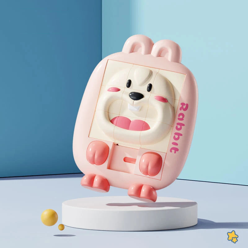Rompecabezas 3D de Animales – Juego Educativo para Niños, 9 Rejillas de Pensamiento