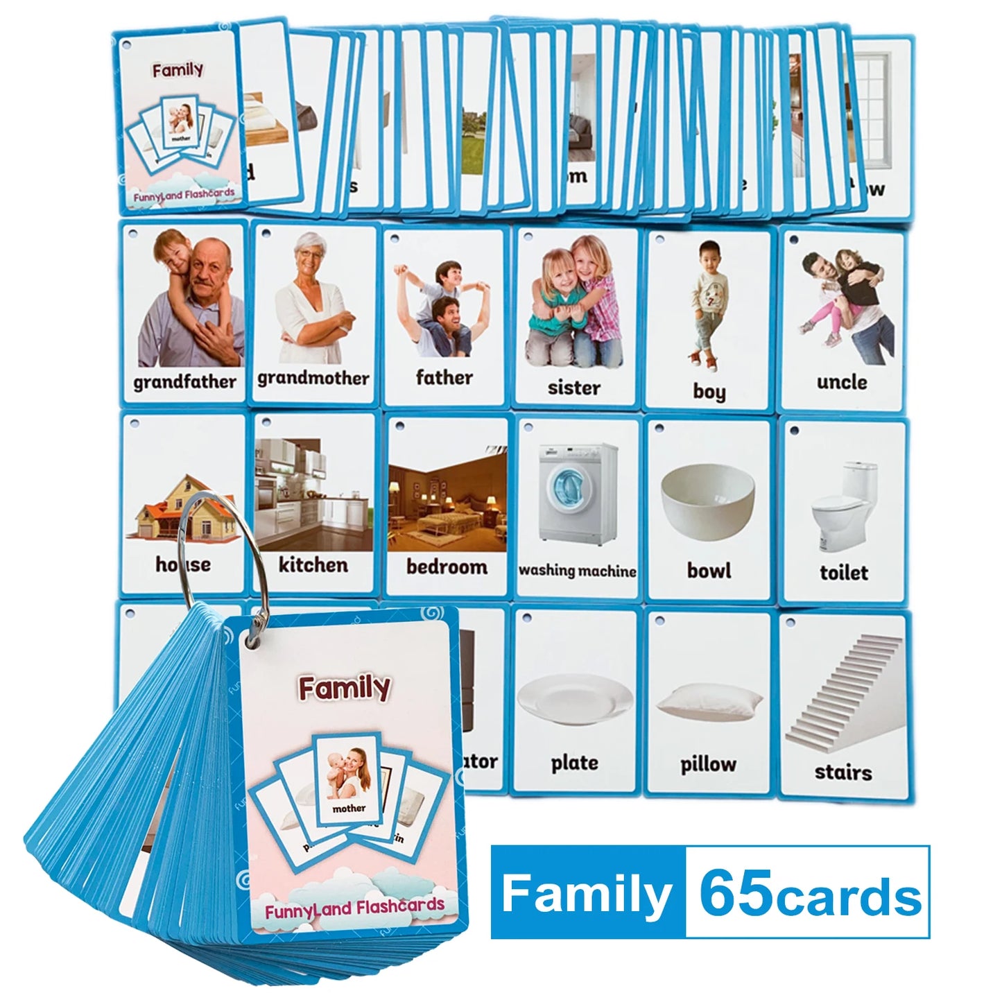 Tarjetas Montessori para Aprender Inglés – Juguetes Educativos para Niños