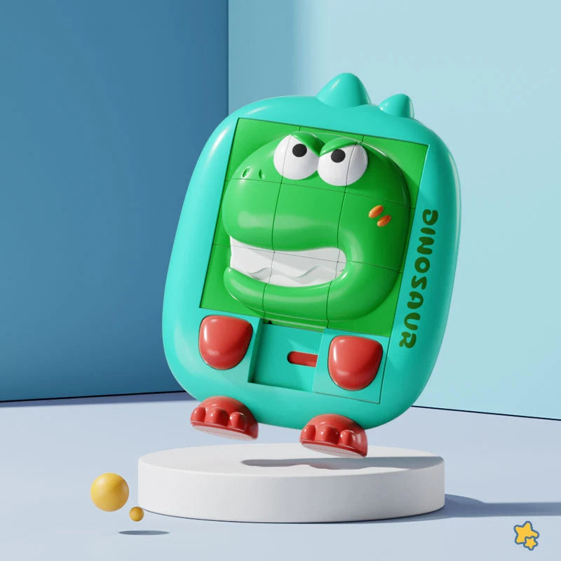 Rompecabezas 3D de Animales – Juego Educativo para Niños, 9 Rejillas de Pensamiento
