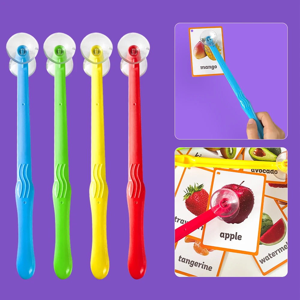 Tarjetas Montessori para Aprender Inglés – Juguetes Educativos para Niños