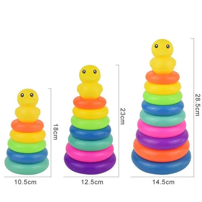 Juguete Montessori Torre de Bolas para Bebés, Juegos Educativos de Desarrollo, Apilamiento para Niños de 1 a 3 Años.