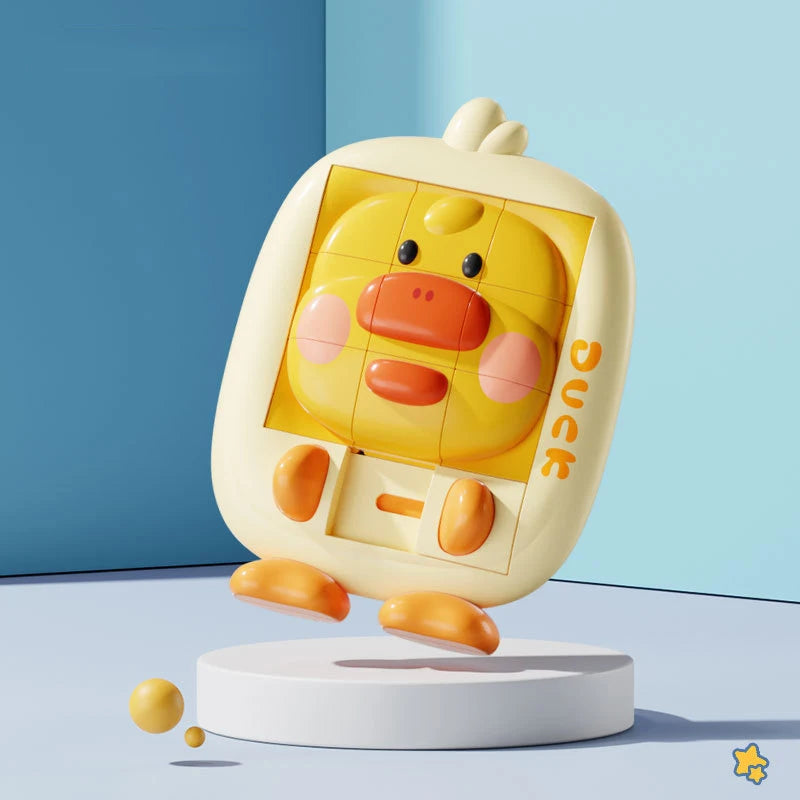 Rompecabezas 3D de Animales – Juego Educativo para Niños, 9 Rejillas de Pensamiento